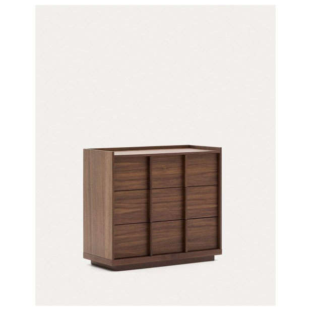 Cómoda Onix 3 con cajones de chapa de...