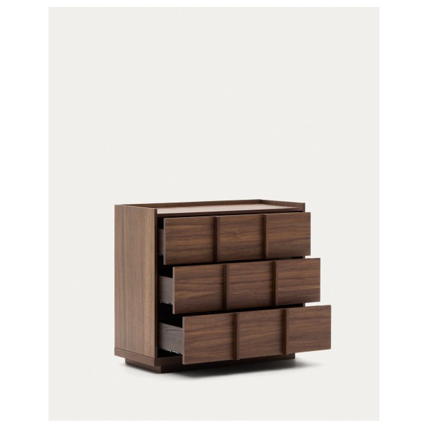 Cómoda Onix 3 con cajones de chapa de...