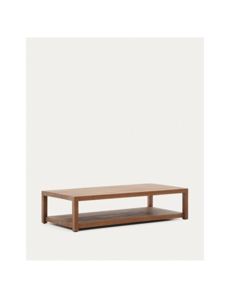 Mesa de centro Sashi de madera maciza de teca 150 x 70 cm - Kave Home