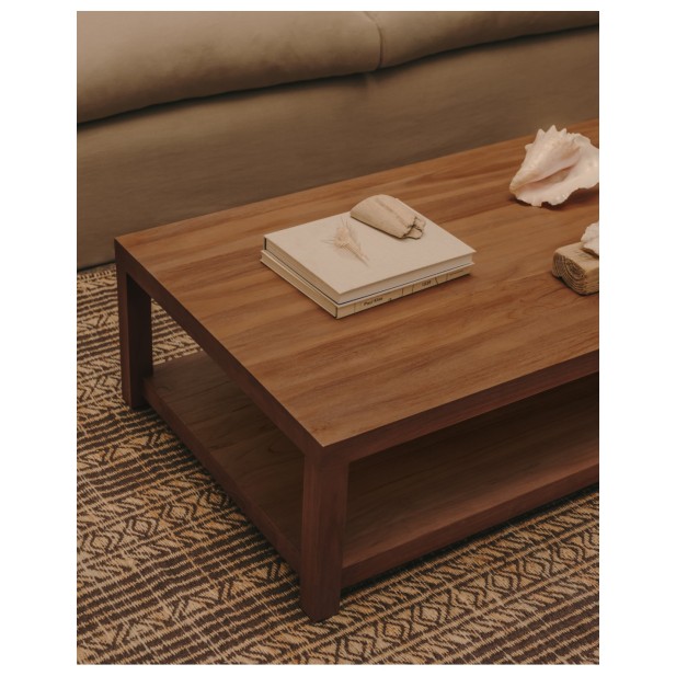 Mesa de centro Sashi de madera maciza...