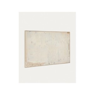 Cuadro abstracto Silpa beige claro 200 x 120 cm - Kave Home