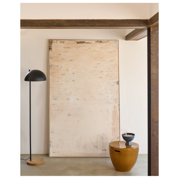 Cuadro abstracto Silpa beige claro...