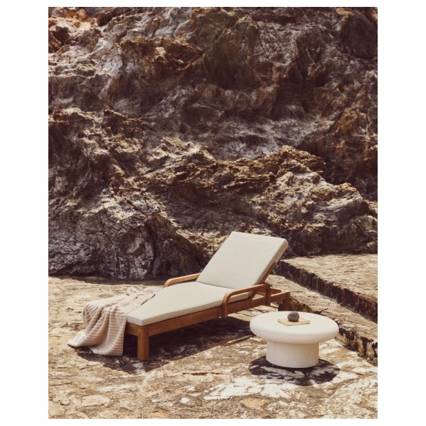 Tumbona Sonsaura de madera maciza de...