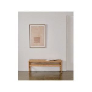 Cuadro Sormina con cuadrado marrón 60 x 90 cm - Kave Home 2