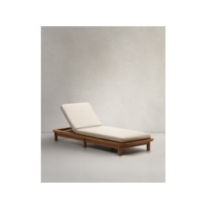 Tumbona Turqueta de madera maciza de teca FSC 100% - Kave...