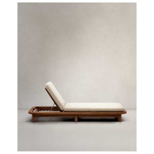 Tumbona Turqueta de madera maciza de...