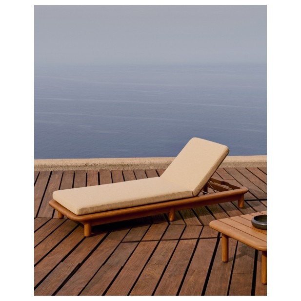 Tumbona Turqueta de madera maciza de...