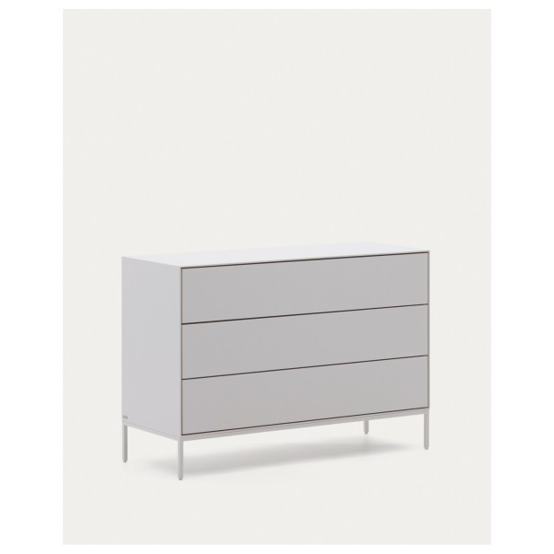 Cómoda Vedrana 3 cajones DM lacado...