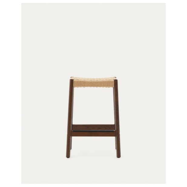 Taburete Yalia de madera maciza de...