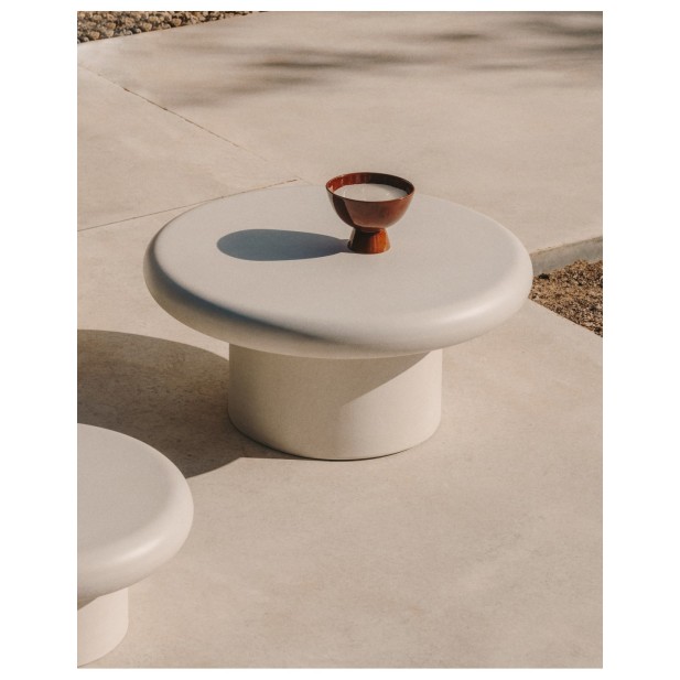 Mesa de centro redonda Addaia de...