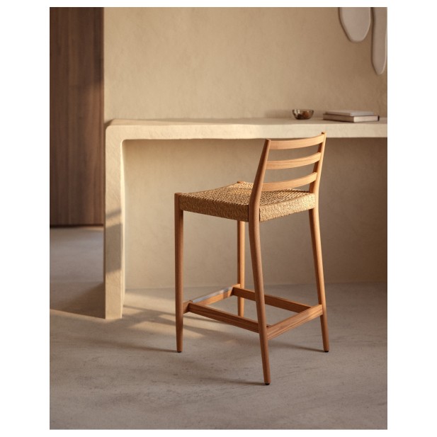 Taburete Analy respaldo madera maciza...