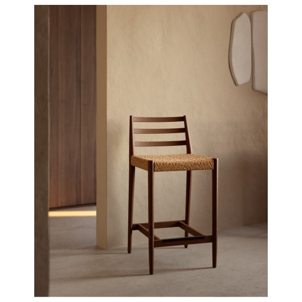 Taburete Analy respaldo madera maciza...