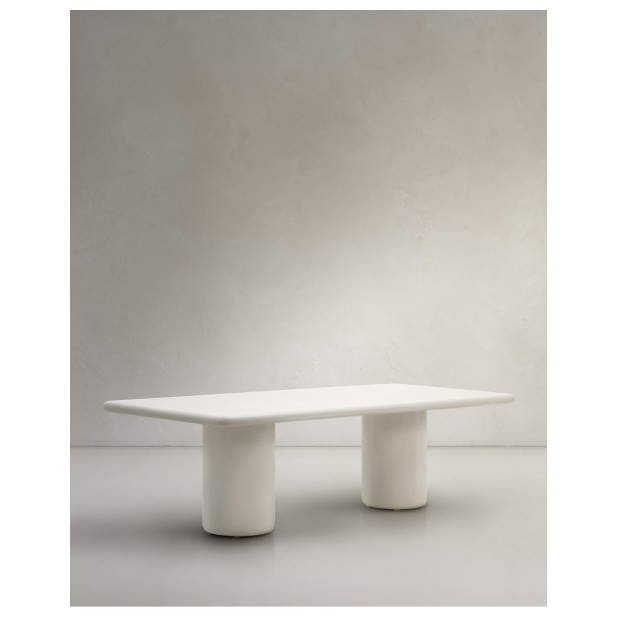 Mesa Canaret de cemento con acabado...