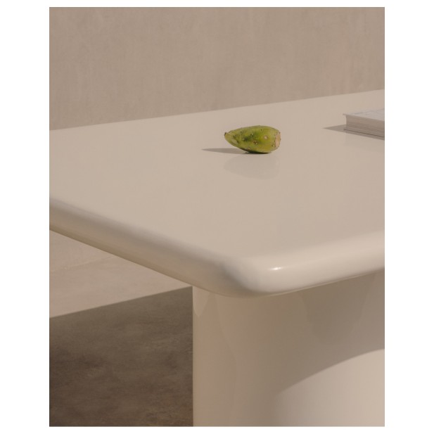 Mesa Canaret de cemento con acabado...