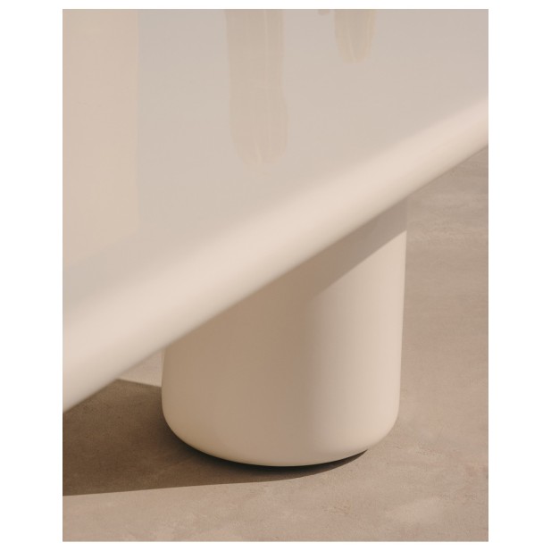 Mesa Canaret de cemento con acabado...