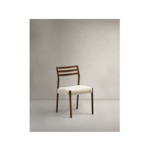 Silla desenfundable Cudia madera maciza de roble con...