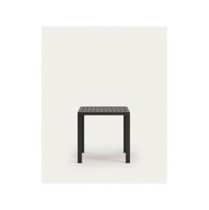 Mesa de exterior Culip de aluminio con acabado gris 77 x...