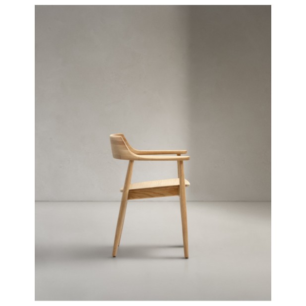 Silla Fondes de madera maciza de...