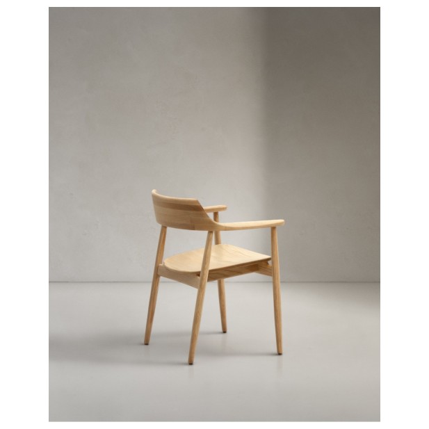 Silla Fondes de madera maciza de...