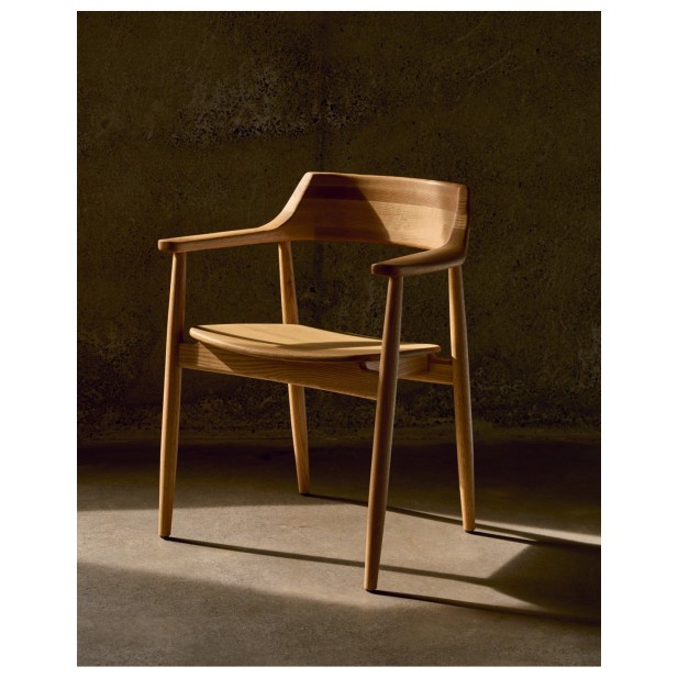 Silla Fondes de madera maciza de...