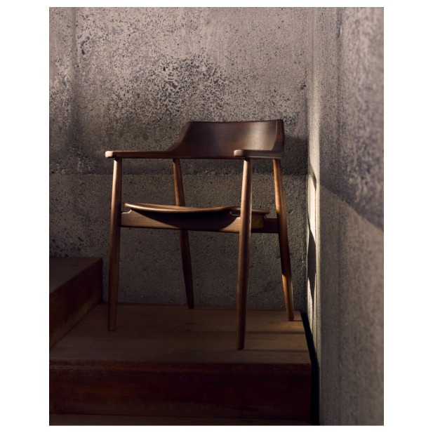 Silla Fondes de madera maciza de...