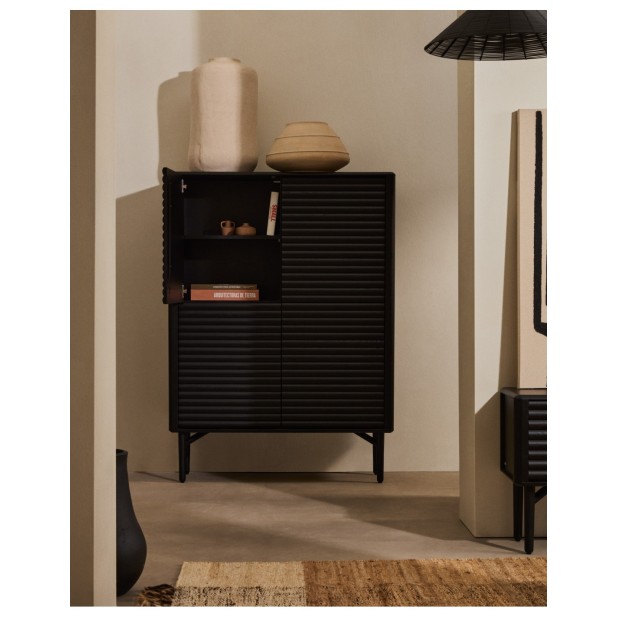 Aparador alto Lenon 4 puertas madera...