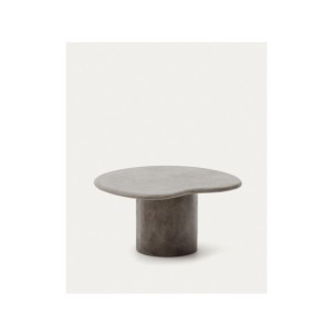 Mesa de centro Macarella de cemento 83 x 77 cm - Kave Home