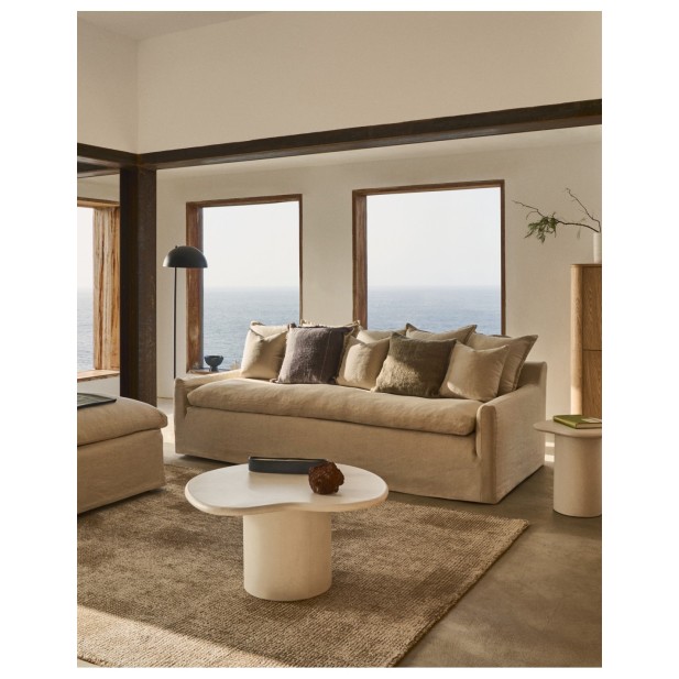 Mesa de centro Macarella de cemento...