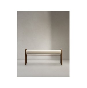 Banco desenfundable Macaret de madera maciza de roble...