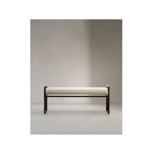 Banco desenfundable Macaret de madera maciza de roble...