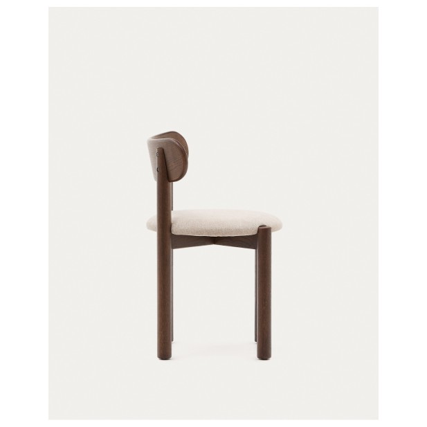 Silla Nebai de chenilla marrón...