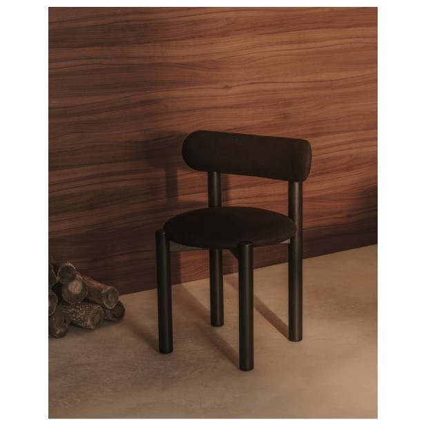 Silla Nebai de chenilla negra...