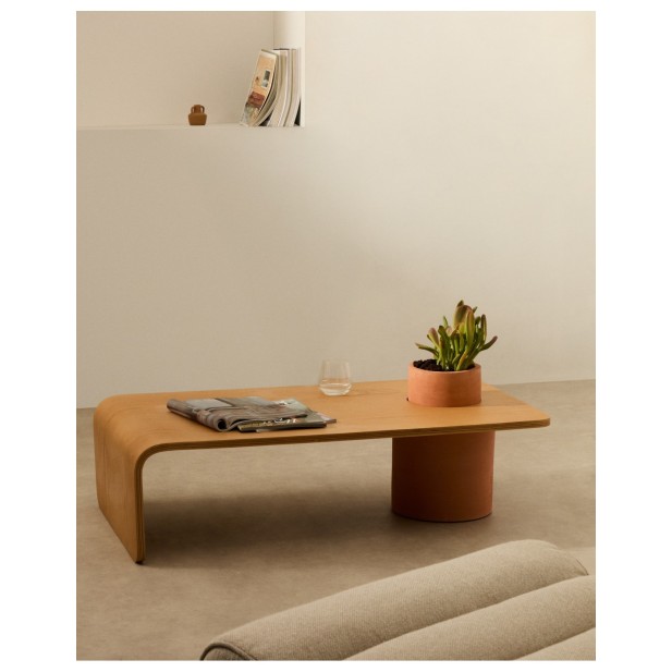 Mesa de centro Olaria de terracota y...