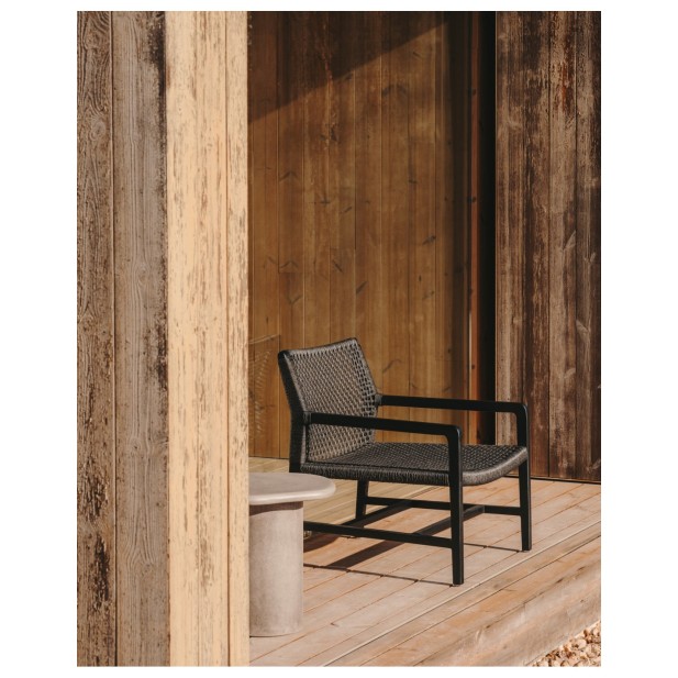 Sillón Sabolla de madera maciza de...