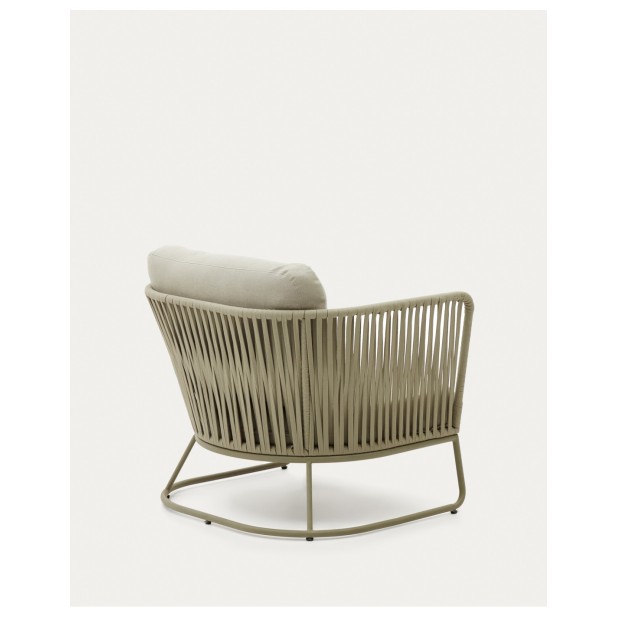 Butaca de exterior Saconca de cuerda...