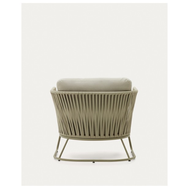 Butaca de exterior Saconca de cuerda...