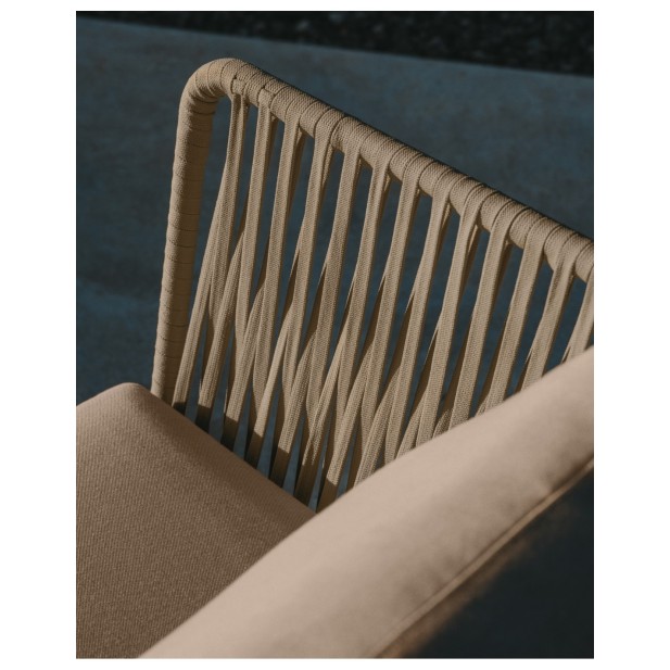 Butaca de exterior Saconca de cuerda...