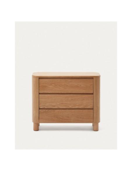 Cómoda Salaya de madera contrachapada de fresno FSC Mix Credit 120 x 80 cm - Kave Home