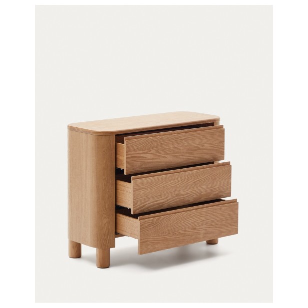 Cómoda Salaya de madera contrachapada...