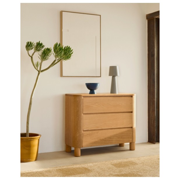 Cómoda Salaya de madera contrachapada...