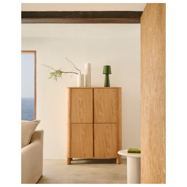 Aparador alto Salaya de madera...