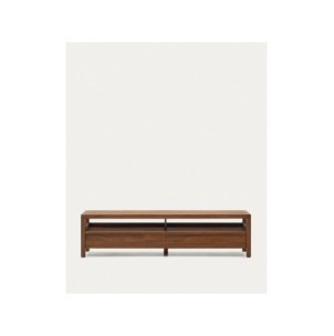 Mueble TV Sashi de madera maciza de teca 200 x 40 cm -...