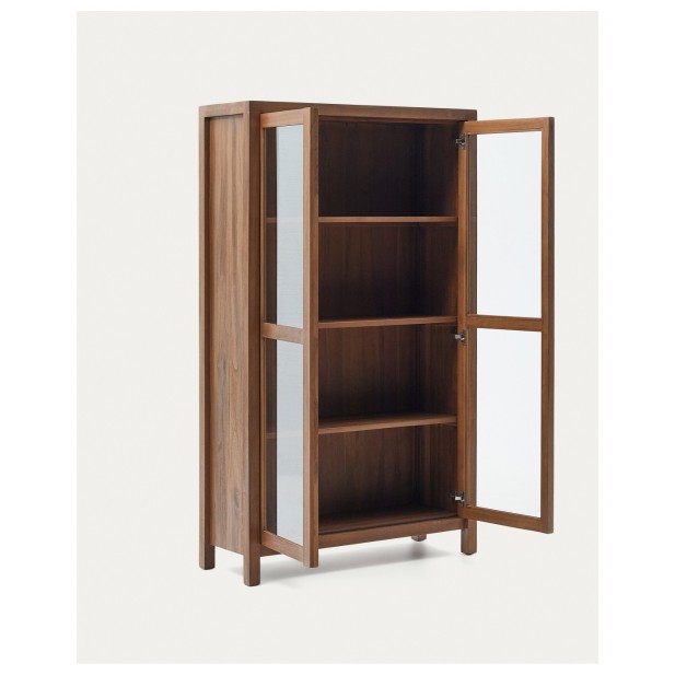 Vitrina Sashi de madera maciza de...