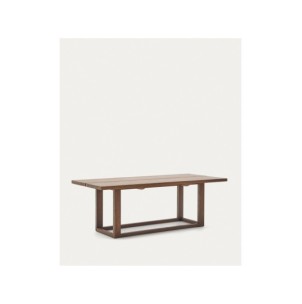 Mesa Sashi de madera maciza de teca 220 x 100 cm - Kave Home 2