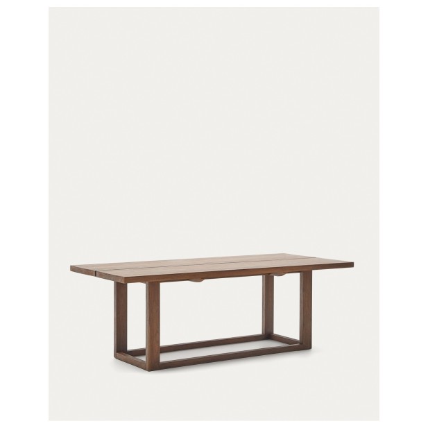 Mesa Sashi de madera maciza de teca...