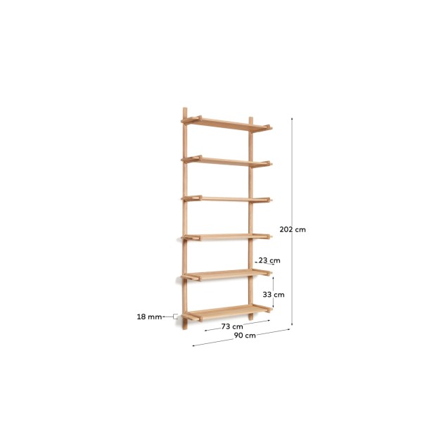 Estantería modular Sitra 6 baldas...