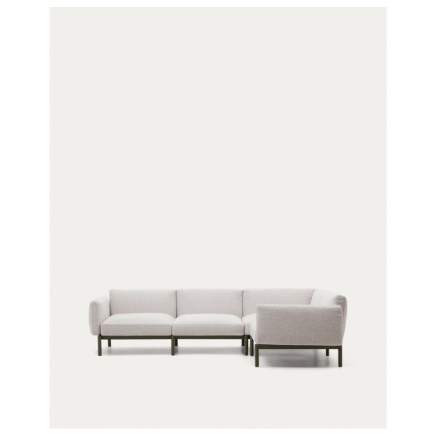 Sofá modular rinconero exterior...