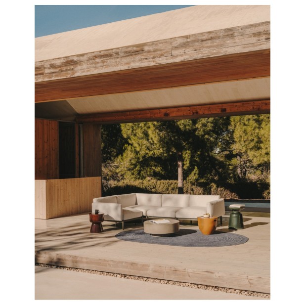 Sofá modular rinconero exterior...