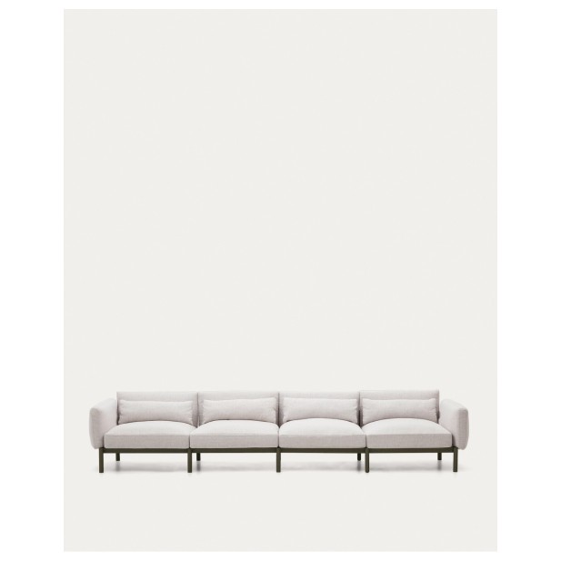 Sofá modular de exterior Sorells 4...