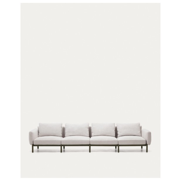 Sofá modular de exterior Sorells 4...
